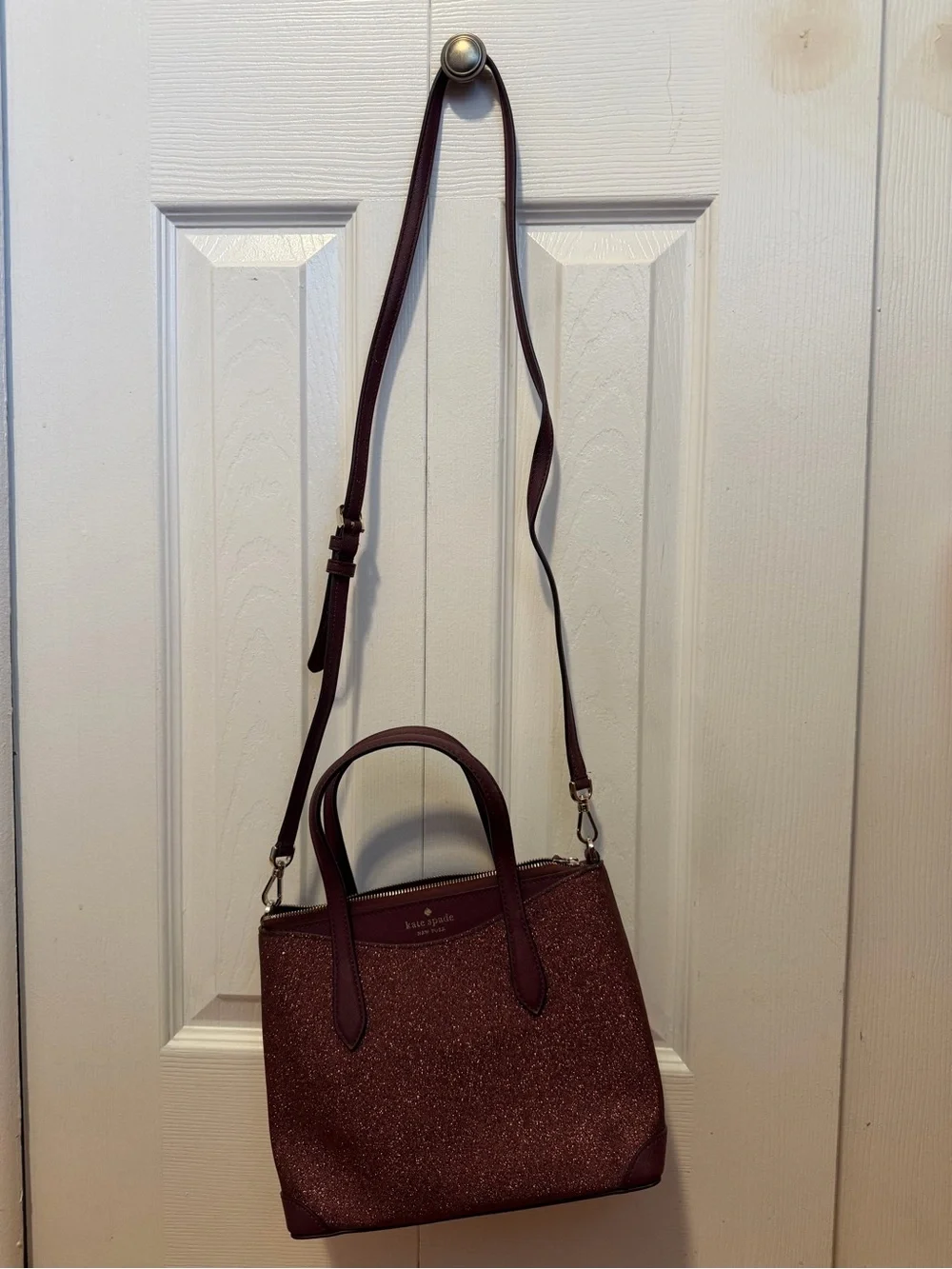 Kate Spade glitter crossbody bag